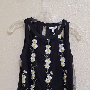 Candies Sheer Black Top